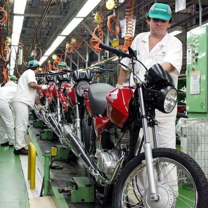Produção de motos cresceu 15,2% em maio, diz Abraciclo