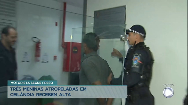 Três meninas atropeladas por motorista embriagado recebem alta