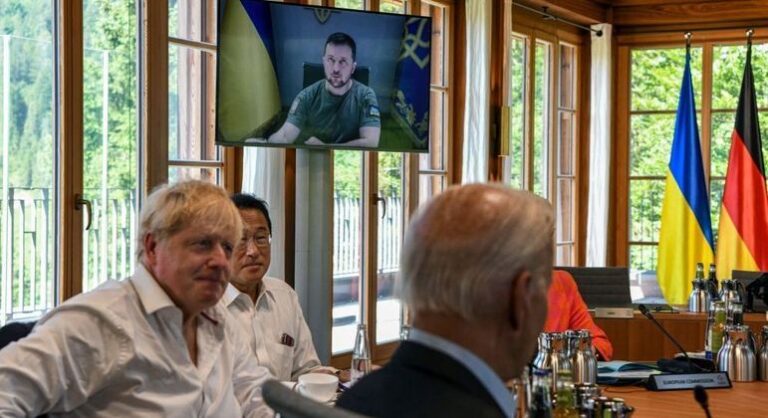 Zelensky pede ao G7 que pressione para acabar com a guerra até o fim do ano