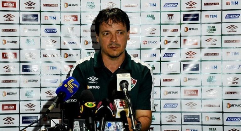 Apesar de vitória, Diniz lamenta perda de intensidade do Fluminense e suspensão: ‘Espero não fazer falta’