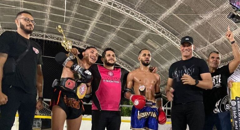 Atletas de Muay Thai se enfrentaram na primeira noite do Sapé Fight 2022