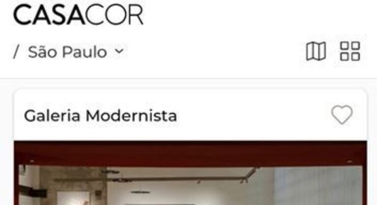 CASACOR lança aplicativo que oferece experiência em todas as etapas da visitação