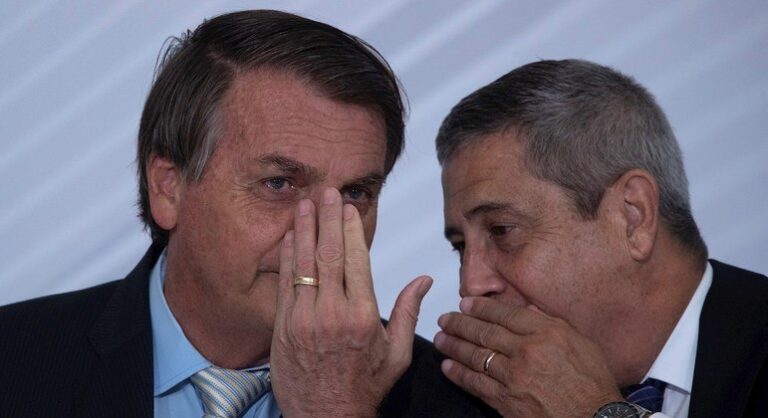 Cotado a vice de Bolsonaro, general Braga Netto é exonerado