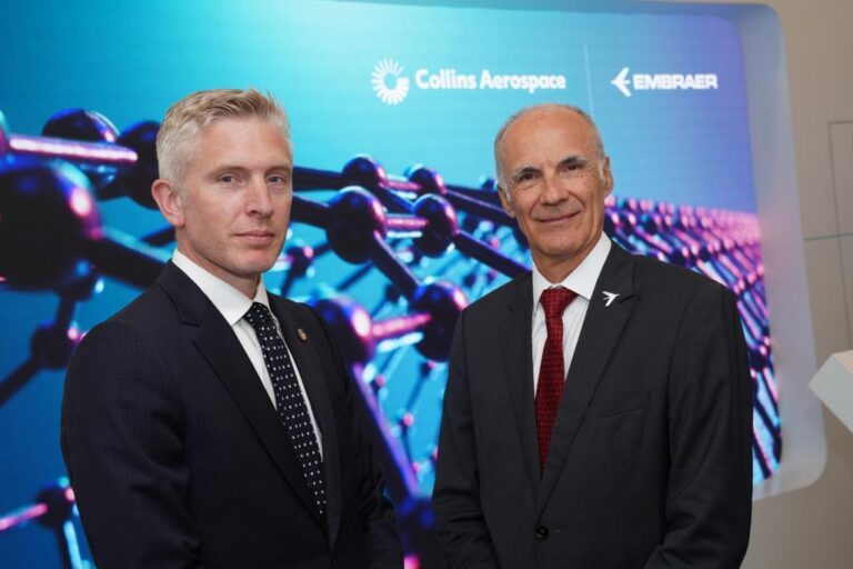 Embraer e Collins Aerospace apresentam sistema de proteção contra gelo