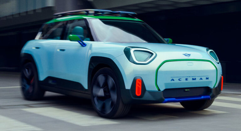 Mini revela imagens de seu primeiro SUV elétrico