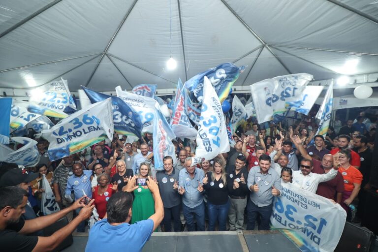 Divino Lemes inaugura Comitê Central com casa lotada