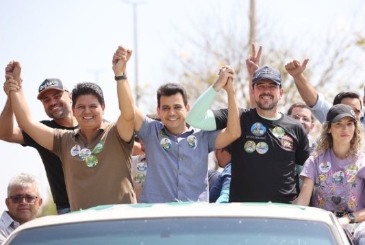 Carpegiane faz a maior carreata de Senador Canedo e mostra toda sua força como candidato a deputado federal