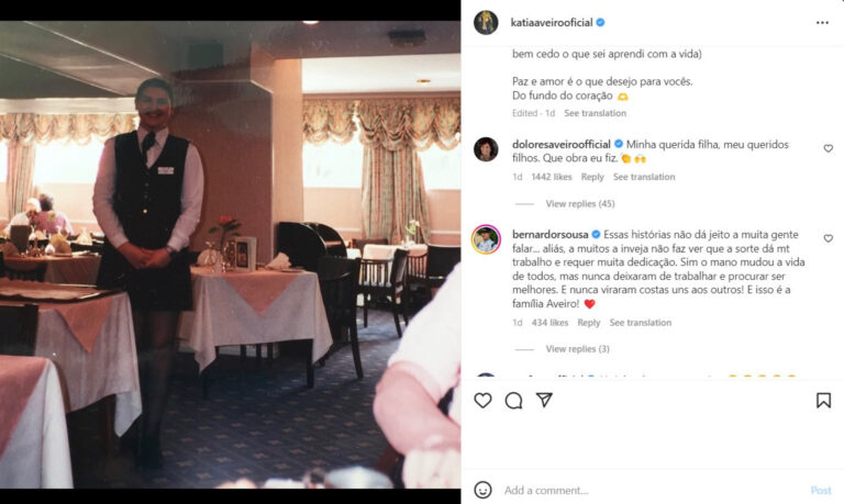 Bernardo Sousa defende Katia Aveiro: "A sorte dá muito trabalho"