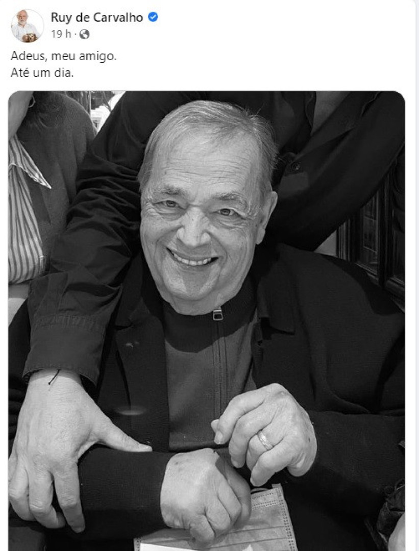 José Raposo e Ruy de Carvalho lamentam morte de amigo