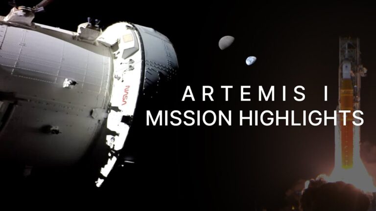 NASA partilha vídeo com pontos altos da missão Artemis I