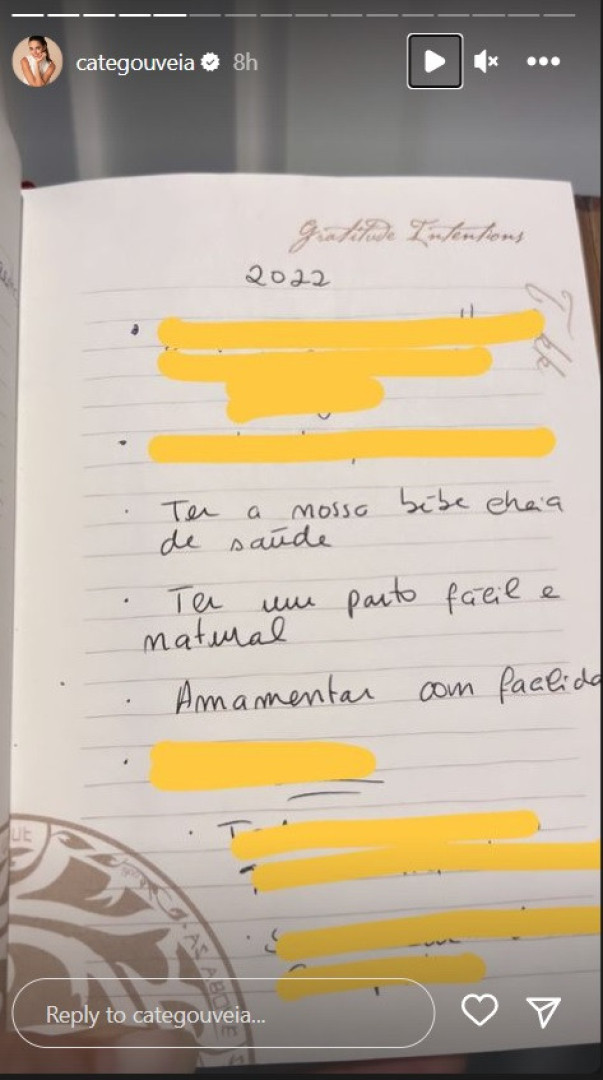 O truque de Catarina Gouveia para alcançar os seus objetivos do ano
