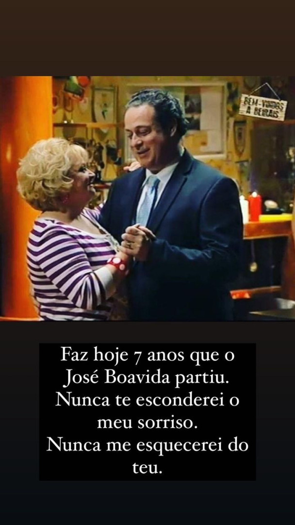 Ator José Boavida morreu há 7 anos. A emotiva homenagem de Noémia Costa