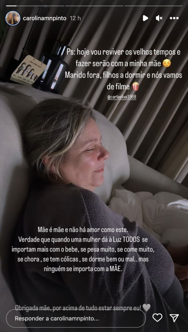 Carolina Pinto desabafa: "Ninguém se importa com a mãe"