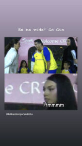 Ciúmes? Cara de Georgina na apresentação de Ronaldo vira meme hilariante