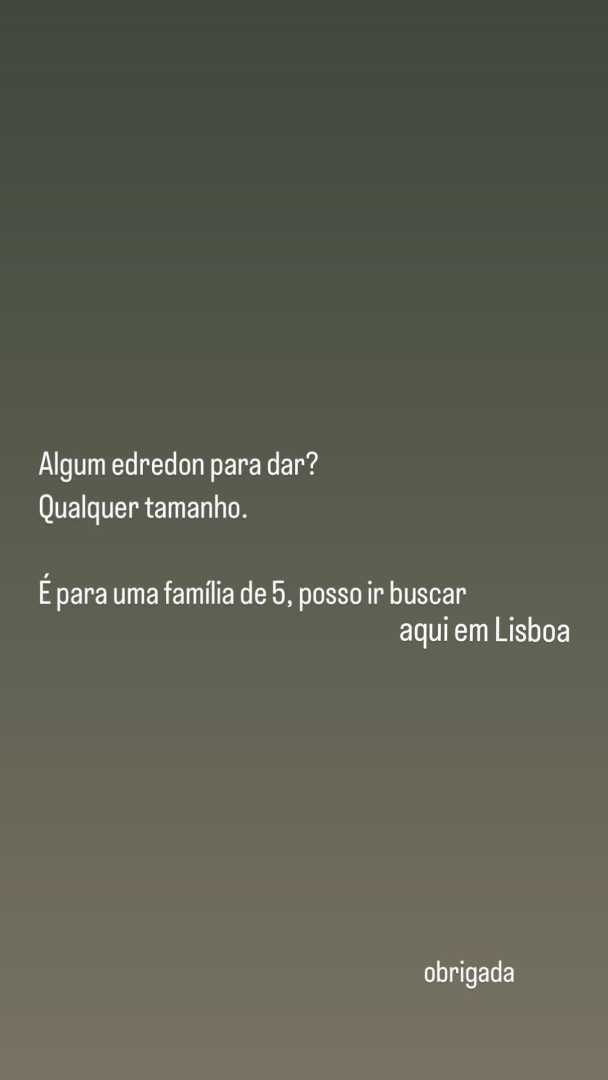 Leonor Poeiras faz apelo para ajudar família necessitada