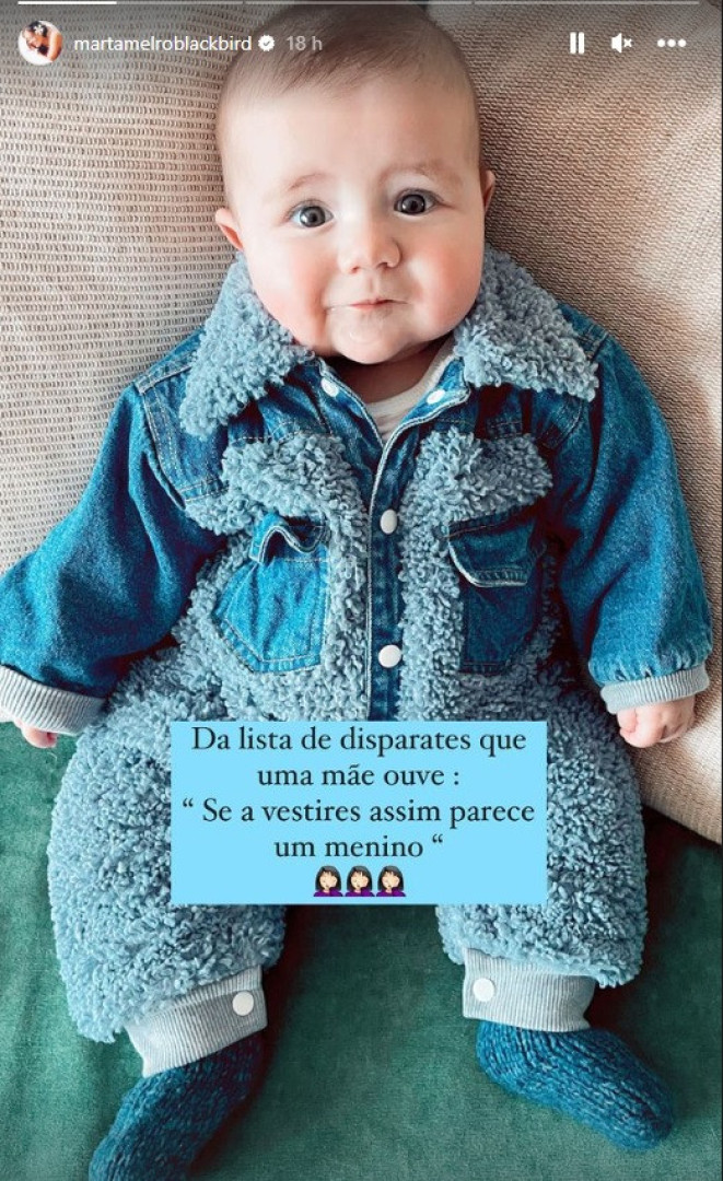 Marta Melro mostra foto da filha e destaca "disparate que uma mãe ouve"