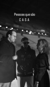 Miguel Cristovinho ao lado de Cristina Ferreira em momento especial