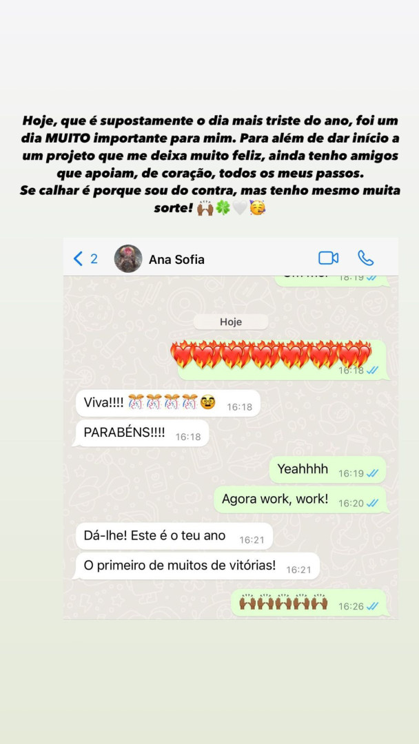 O dia mais triste do ano foi "muito importante" para Luís Borges