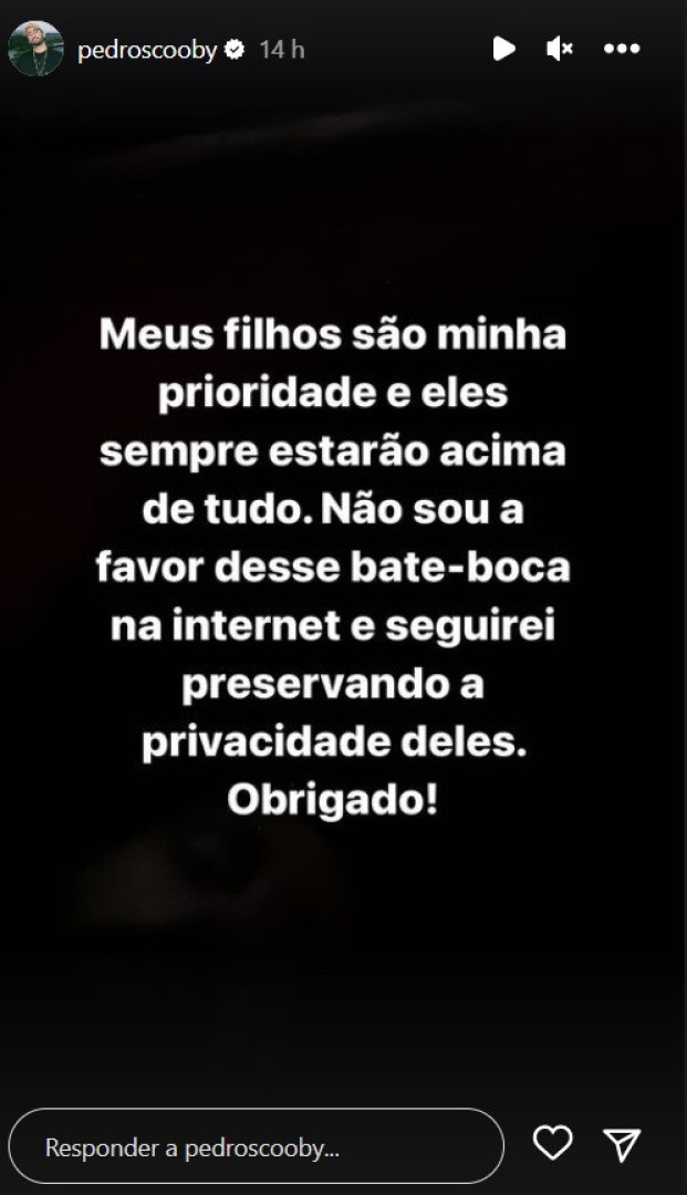 Pedro Scooby quebra silêncio e reage a ataques de Luana Piovani
