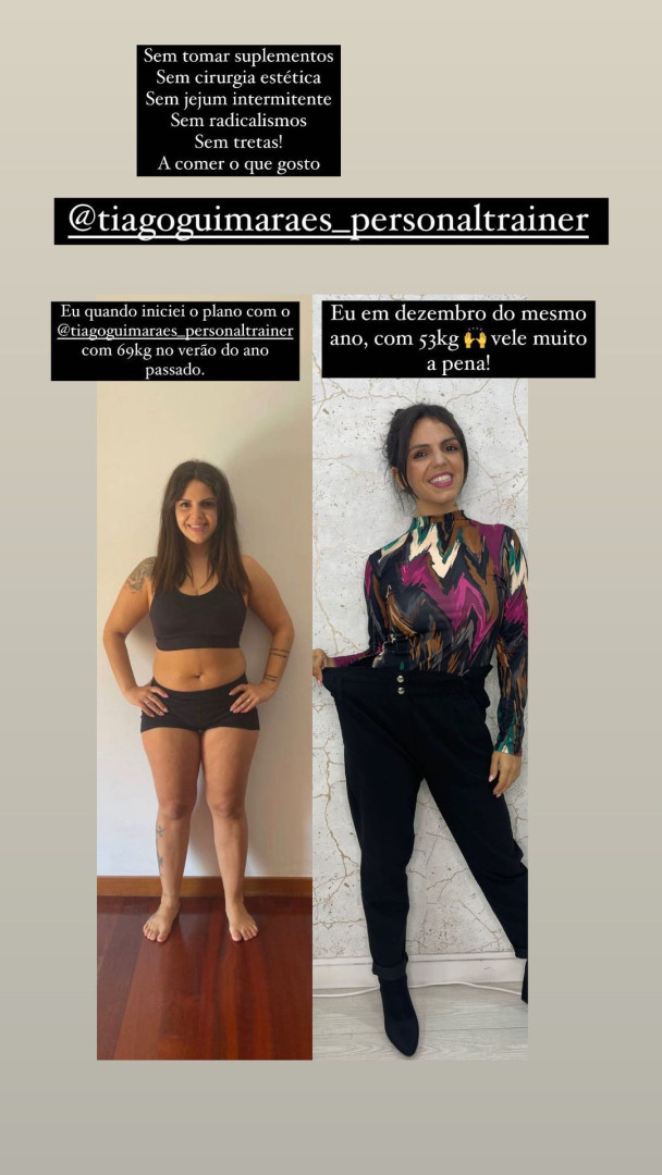 Tatiana Boa Nova perdeu 16 kg sem radicalismos: "A comer o que gosto"
