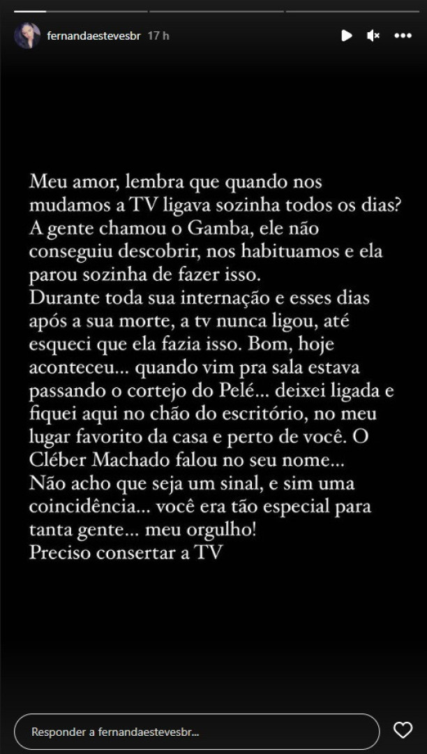 Viúva de Erasmo Carlos: TV ligou-se sozinha e ouviu o nome do cantor