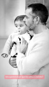 "Voltou o instinto?", diz Cláudio Ramos sobre voltar a ser pai