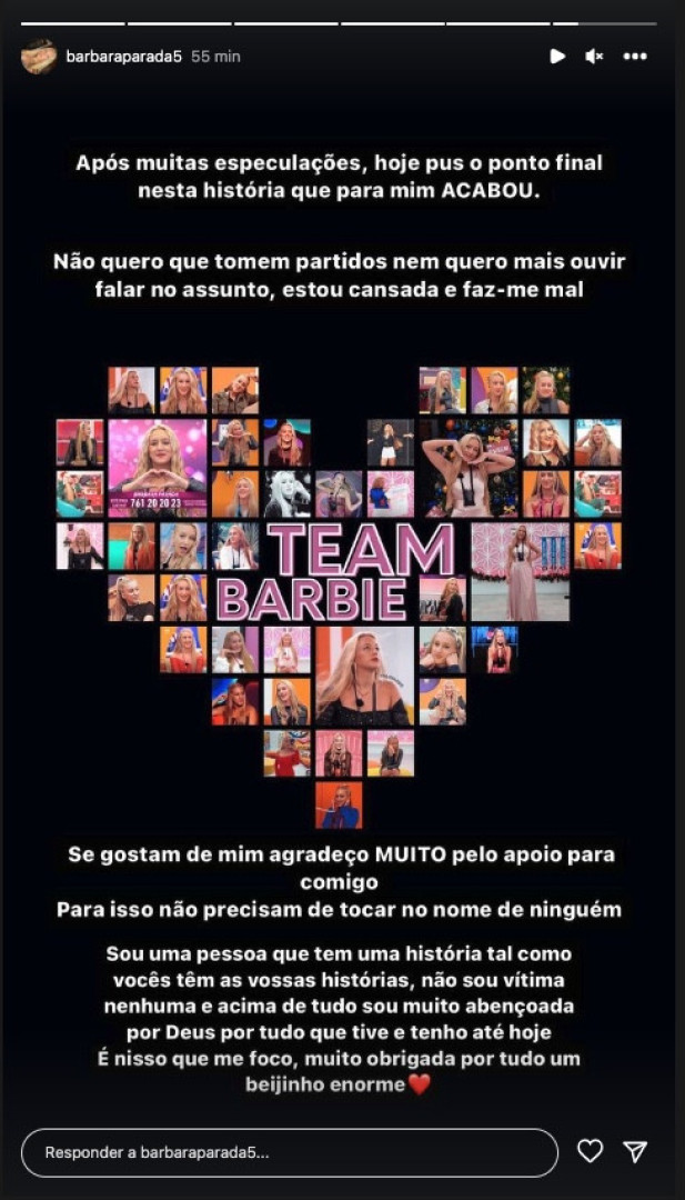 Após contar tudo, Bárbara Parada diz: "Não sou vítima nenhuma"