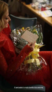 Cristina Ferreira recebeu 'miminho' especial nos bastidores da gala