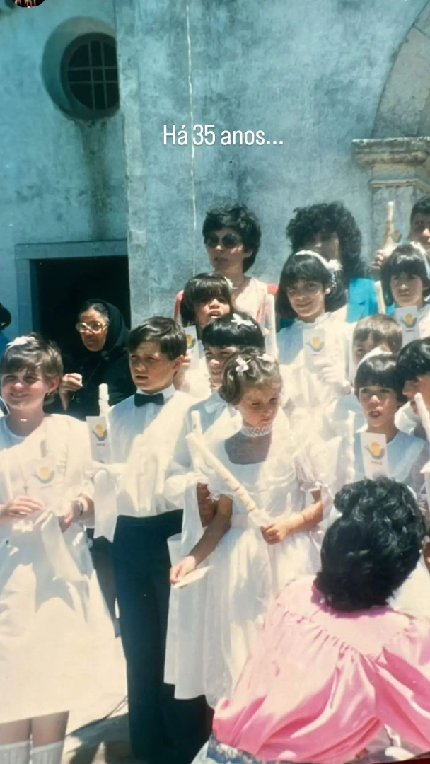 Cristina Ferreira recorda foto de infância tirada "há 35 anos"