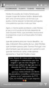 João Montez afastado da TVI? Eis toda a verdade