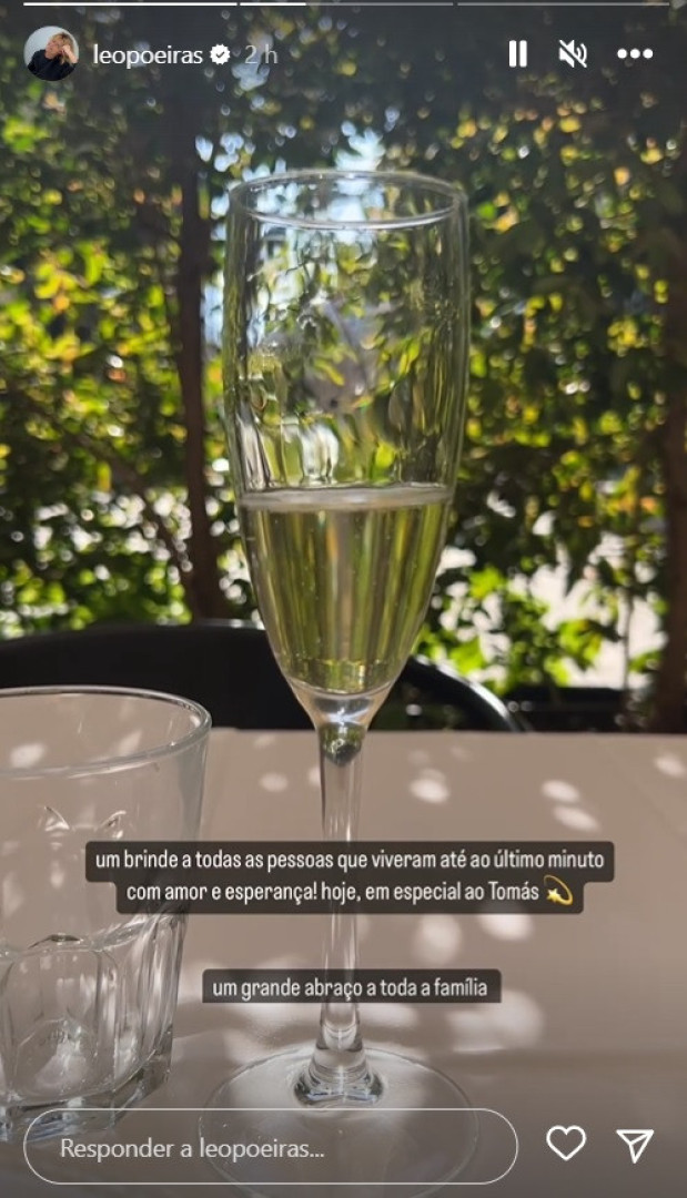 Leonor Poeiras e a mensagem à família de Tomás. Menino morreu aos 11 anos