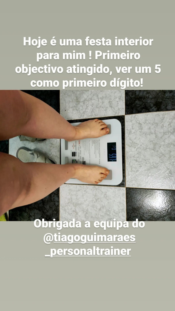 Noélia Pereira "atinge primeiro objetivo" na perda de peso