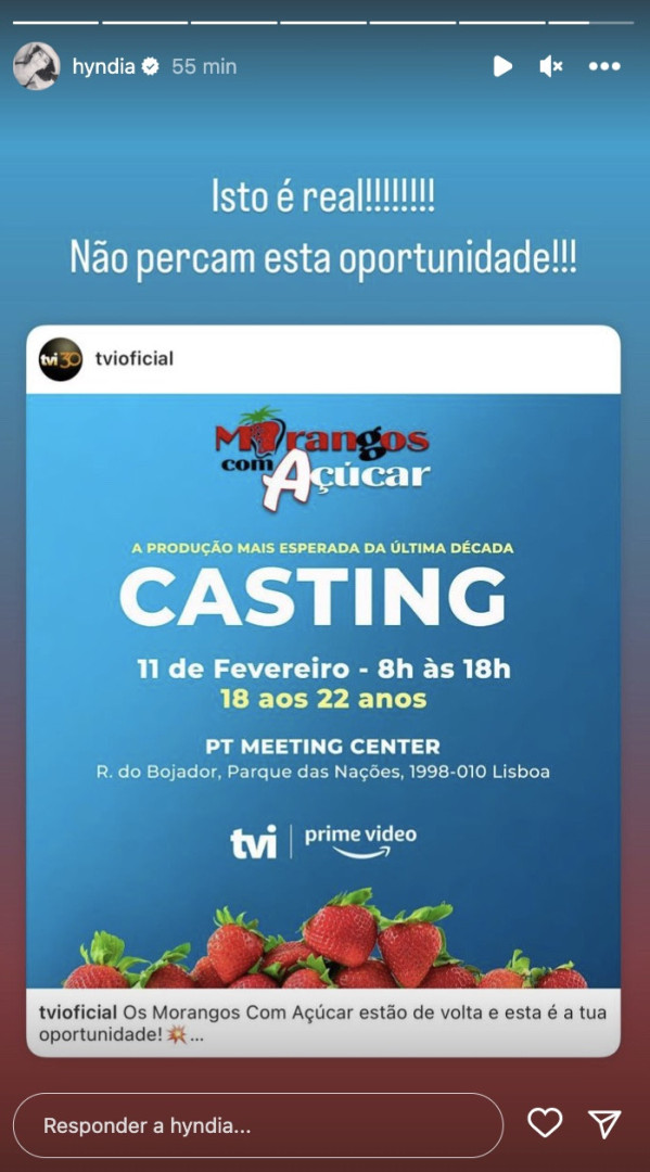 Rita Pereira reage ao regresso de 'Morangos com Açúcar'