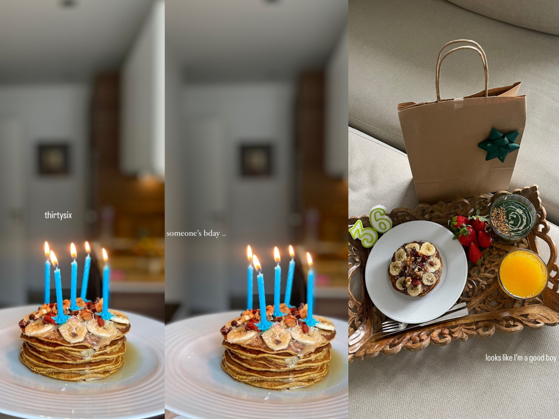 Ruben Rua mimado pela namorado em dia especial