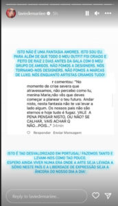 Vídeo. Marie responde à letra após acusações de vício em drogas