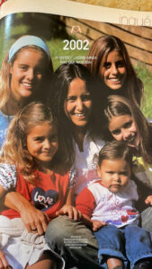 A foto que mostra como eram as irmãs Patrocínio há 21 anos