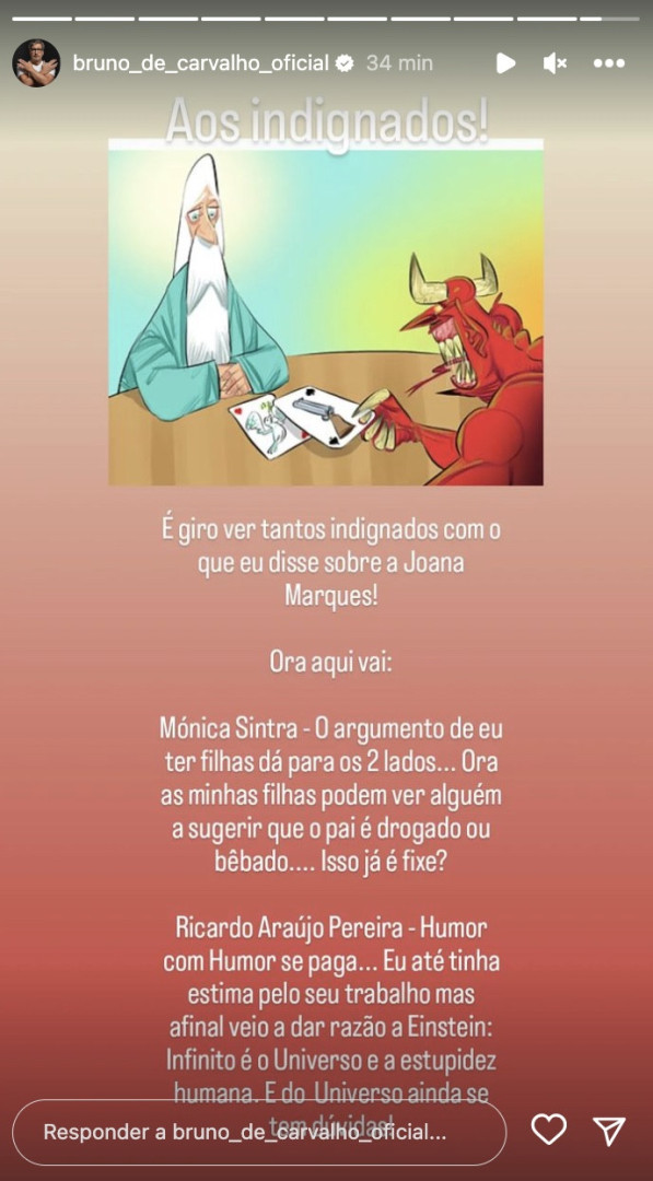 Bruno de Carvalho responde a críticas de Ricardo Araújo Pereira