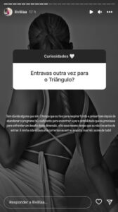 Concorrente que desistiu de 'O Triângulo' gostava de voltar a entrar