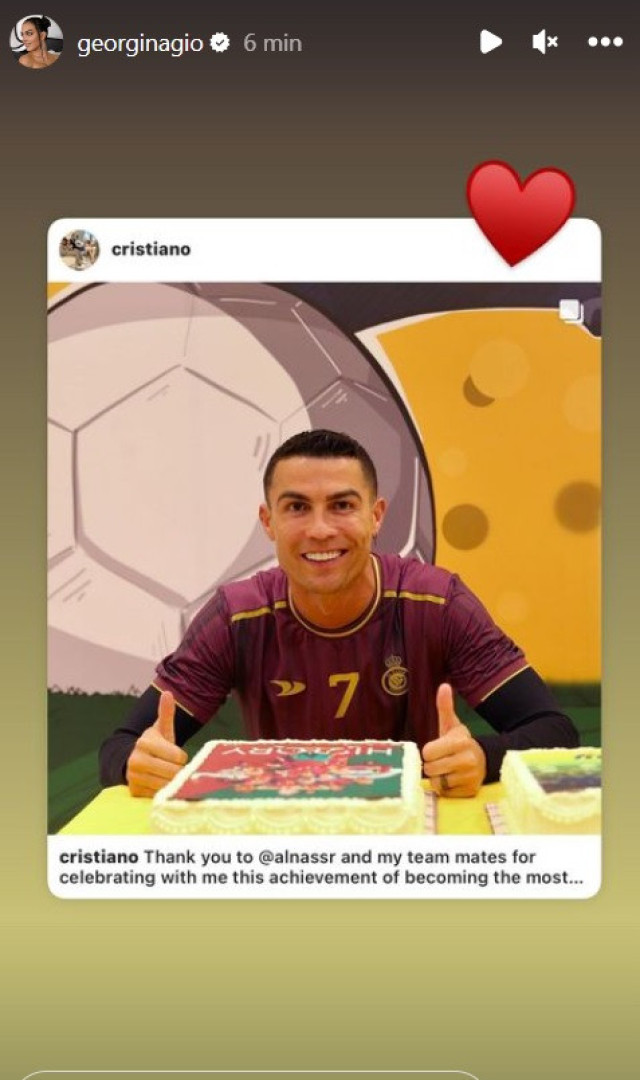 Cristiano Ronaldo é surpreendido por Al Nassr e Georgina Rodríguez reage