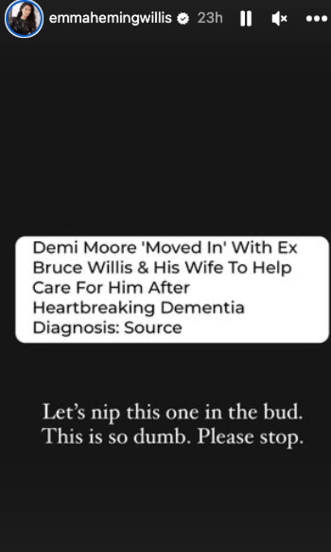 Demi Moore muda-se para casa de Bruce Willis? "É tão estúpido. Parem"