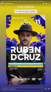 Depois de viajar para Angola, Rúben da Cruz revela o novo destino