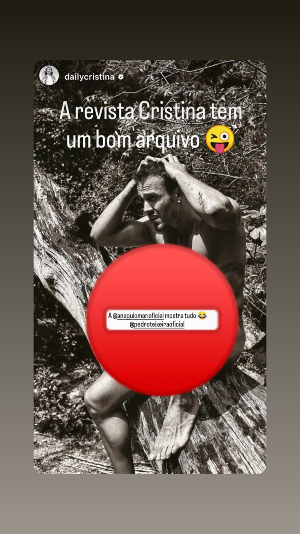 Fãs queriam ver Pedro Teixeira nu. Ana Guiomar ‘concretizou’ o desejo