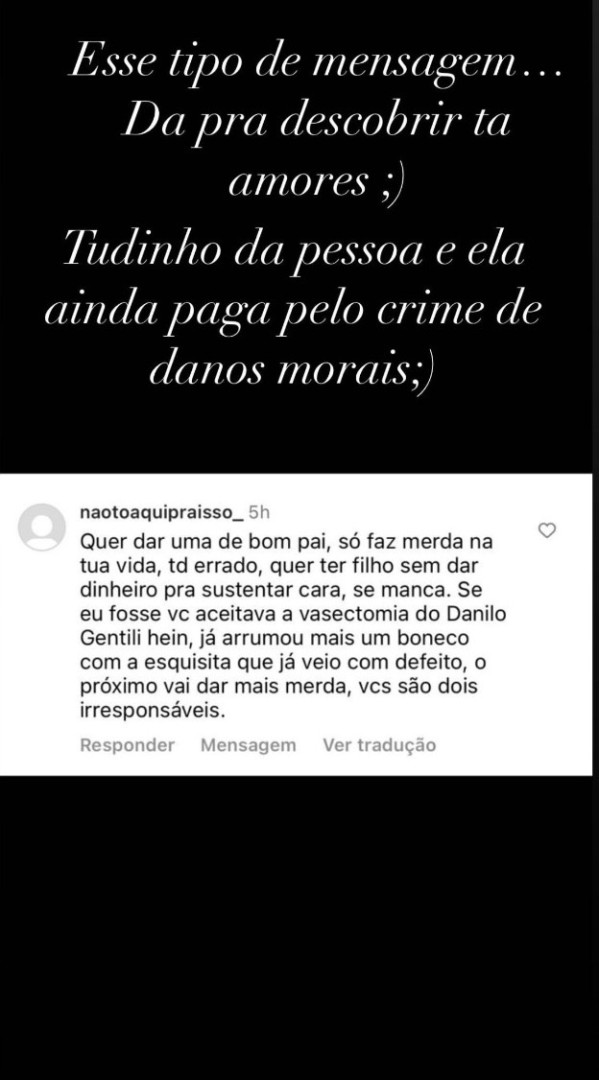 Filha bebé de Pedro Scooby alvo de ofensas. "Paga pelo crime"