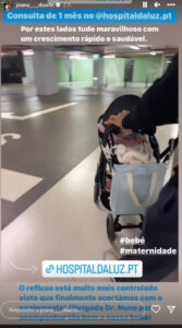 Joana Duarte fala do "crescimento rápido e saudável" da filha