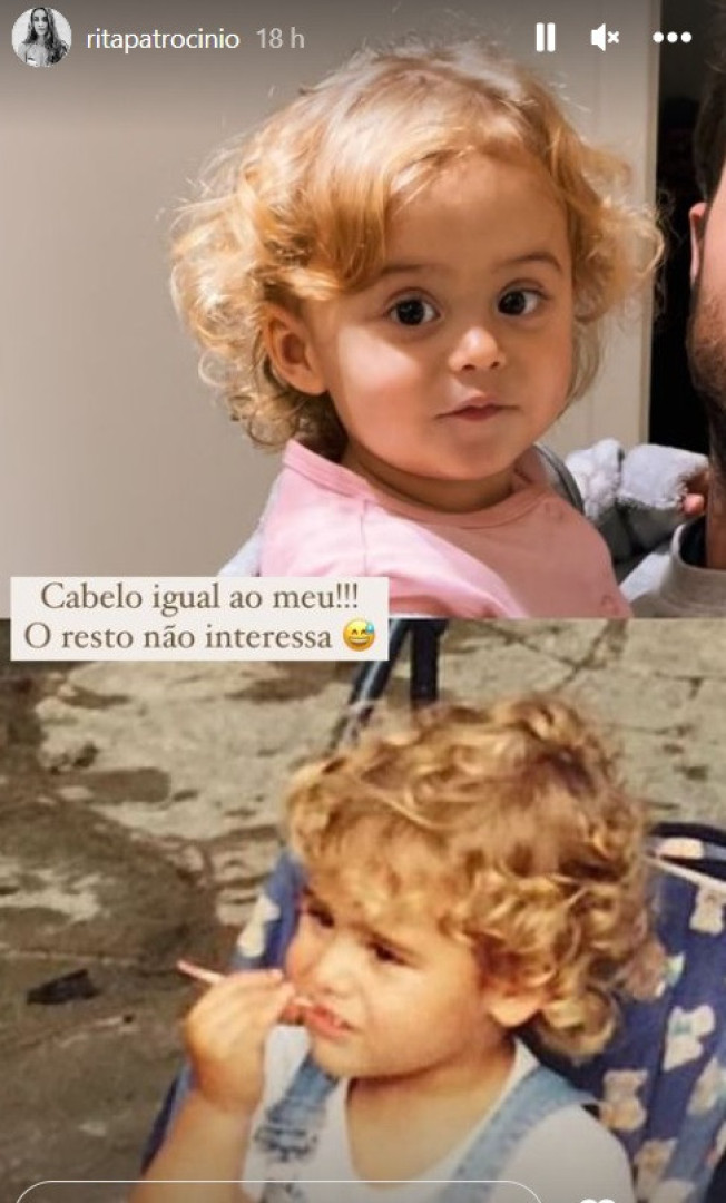 Rita Patrocínio destaca semelhança física com a filha