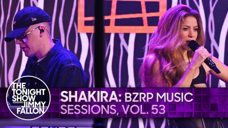 Shakira canta pela primeira vez ao vivo música com ‘ataques’ a Piqué