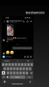 Silicone? Carolina Patrocínio respondeu à provocação de Rita Pereira