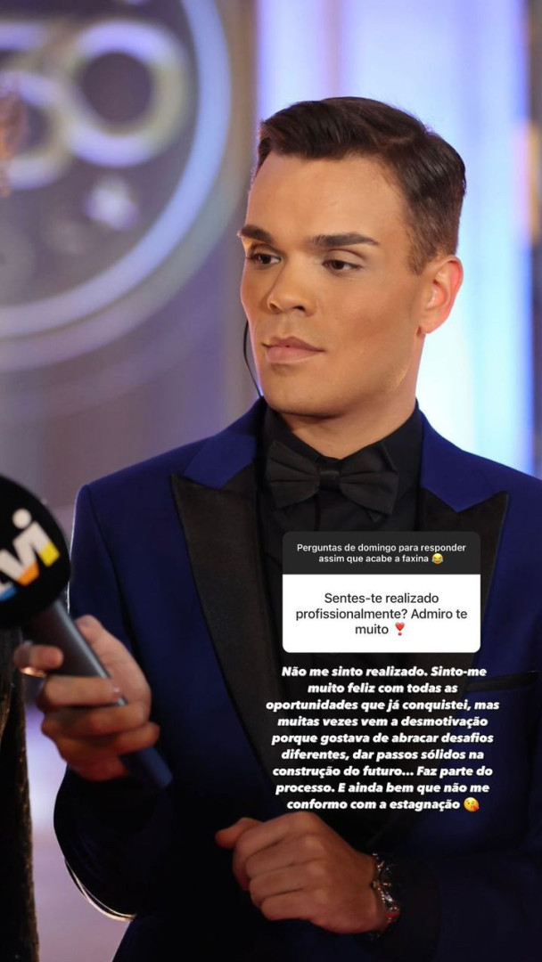 Zé Lopes desabafa sobre trabalho na TVI: "Não me sinto realizado"