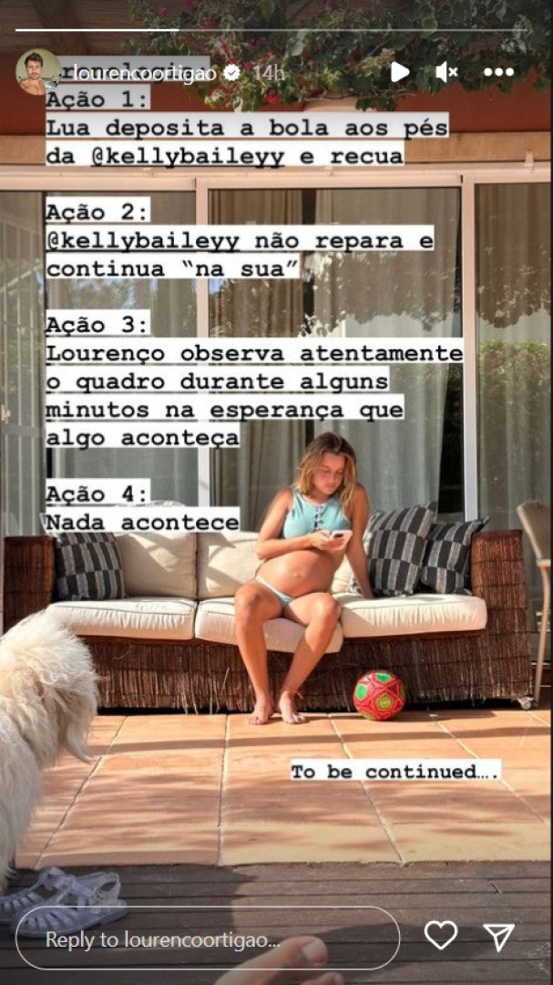 A 'super' barriga de grávida de Kelly Bailey que não passou despercebida