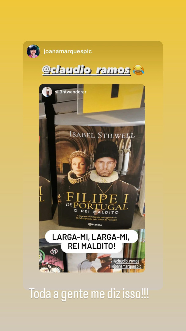 Cláudio Ramos é igual ao rei Filipe I? "Toda a gente me diz que sou eu"